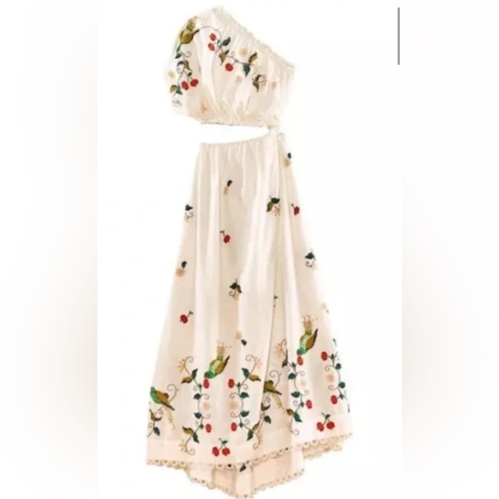 FARM Rio Pitanga Embroidery Maxi Dress - Picture 2 of 9